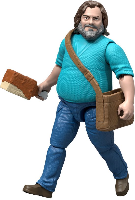 Mattel A Minecraft Movie Action Figure Steve 10 cm Action Figuur