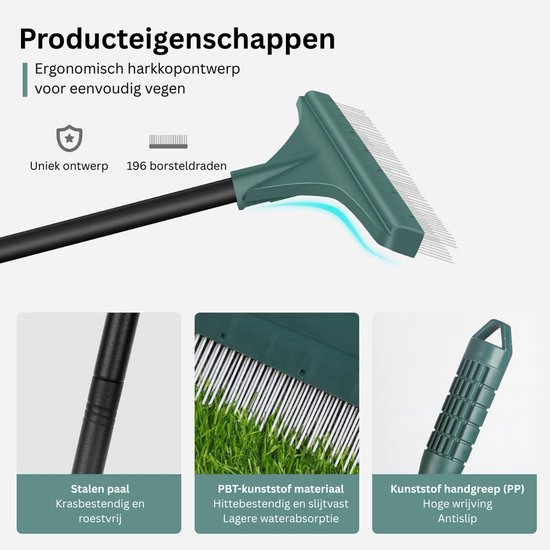 MKSS® Bladverzamelaar - Bladruimer - Gazonveger van MKSS — afbeelding 2