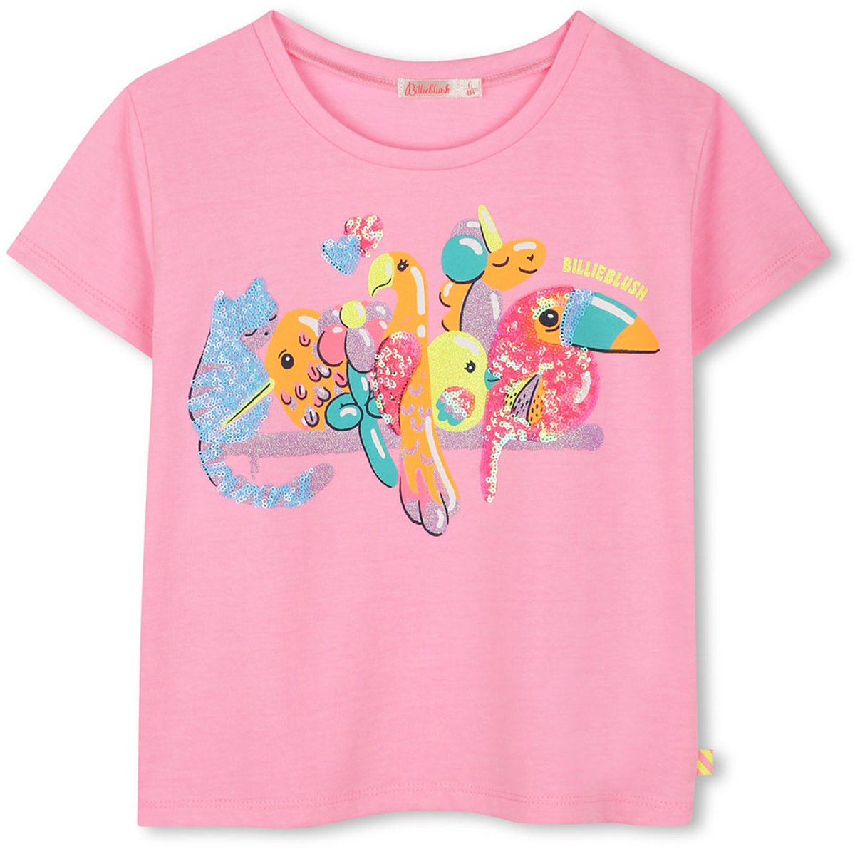 Billieblush U21058 T-shirt Met Korte Mouwen Roze 3 Years Meisjes