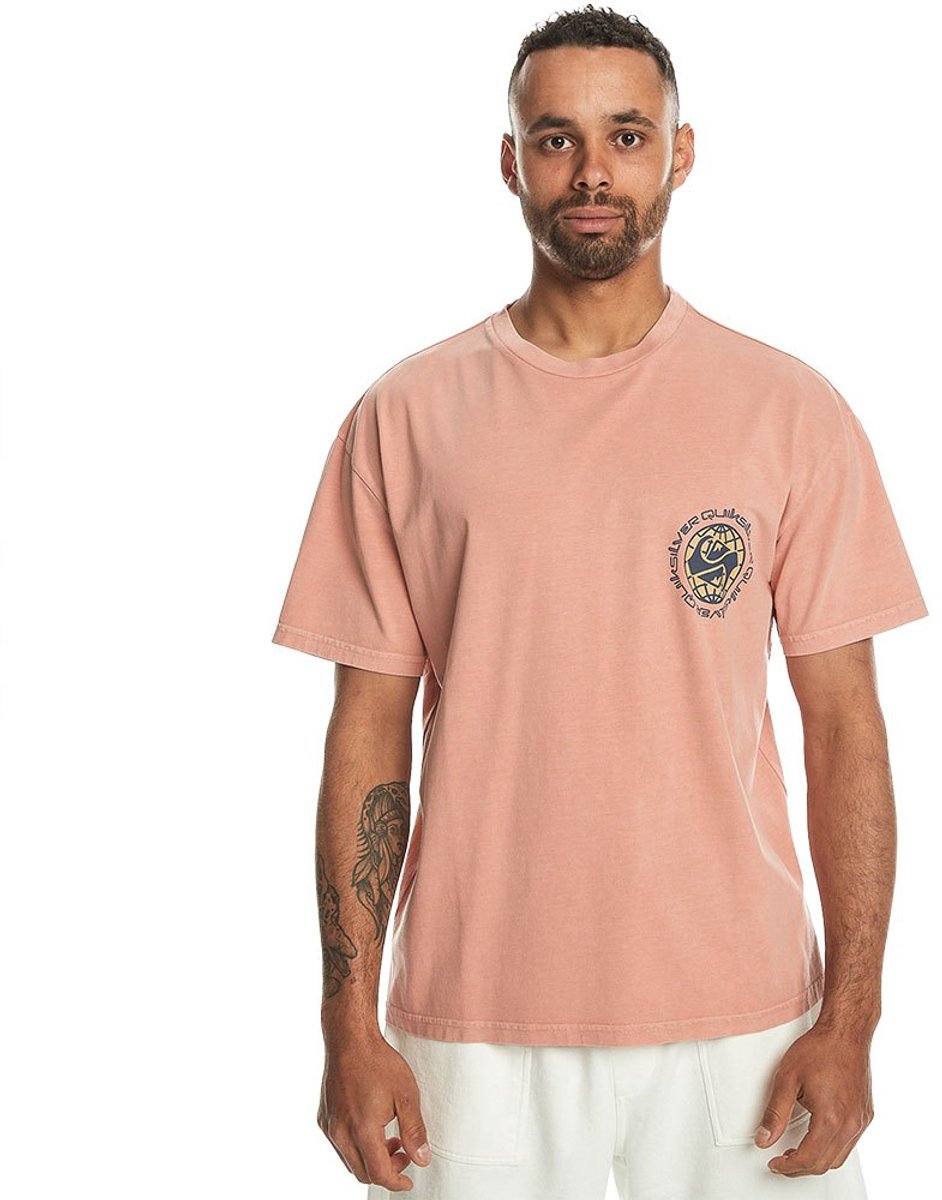Quiksilver Achance T-shirt Met Korte Mouwen M Man Canyon Clay