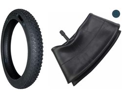 band(en) set voor ouxi c80 mini fat bike | binnenband + buitenband fat bike mini | 16x4 inch band elektrische fiets | Ouxi mini - QMWHEEL mini - FatbikeShopper Goedkoop onderdelen