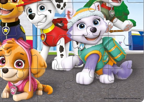 Tactic PAW Patrol Vloerpuzzel – Puzzel – Vanaf 3 jaar – 35 stukjes – 60x40 cm