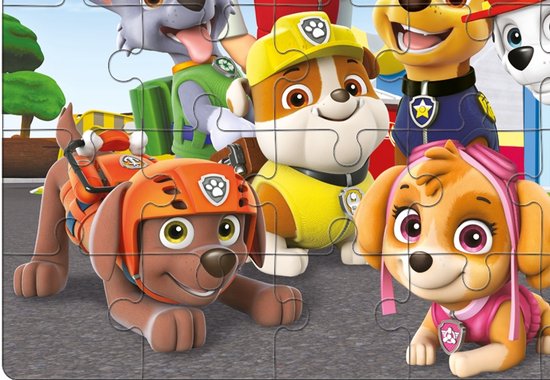 Tactic PAW Patrol Vloerpuzzel – Puzzel – Vanaf 3 jaar – 35 stukjes – 60x40 cm