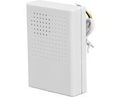 Allecto plus - Elektrische Deurbel 12V Dingdong Ringtone 90dB Kit Toegangscontrole Hotel Thuis - Wit