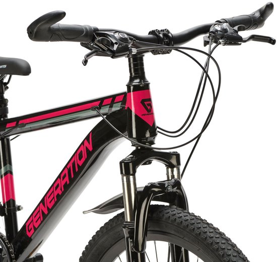 Generation Baturo mountainbike 24 inch - Roze - Spatborden van Generation — afbeelding 4