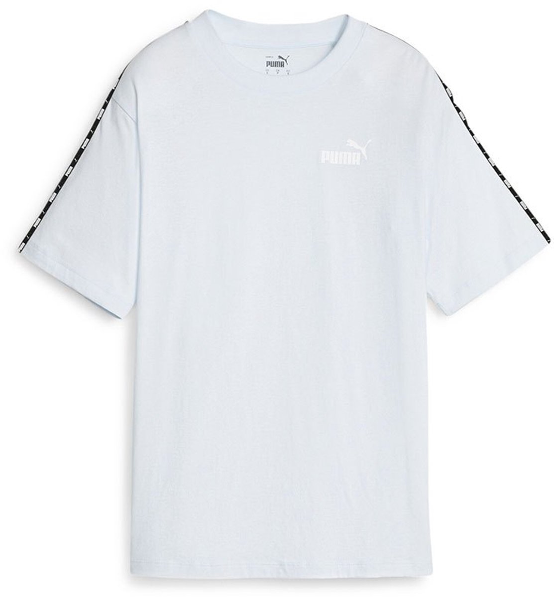 Puma Ess Tape T-shirt Met Korte Mouwen XS Vrouw Blauw