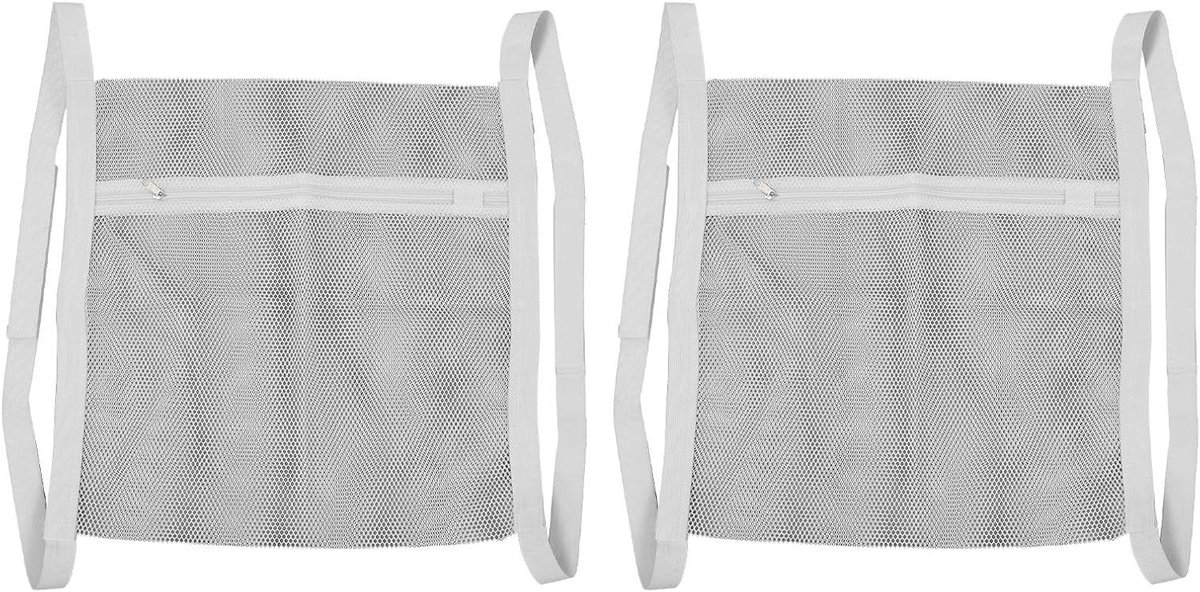 **Allecto plus Herbruikbare Sneaker Waszak Droognetzak voor Sportschoenen Schoenwasmachinetas Verstelbare Bandjes Ideaal voor Slaapzalen en Wasruimtes**