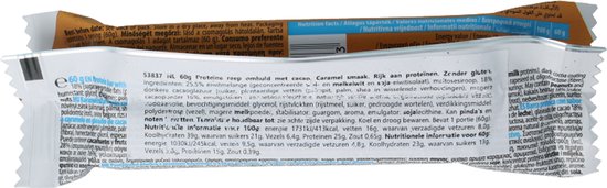 Maxsport Proteine Bar Caramel 60g — afbeelding 4