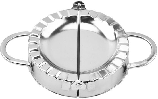 Roestvrijstalen deegroller, deegroller met antiaanbaklaag, in dikte verstelbare deegroller verstelbaar met afstandsschijven in 3 maten, diameter 8,5 cm, lengte 48,5 cm