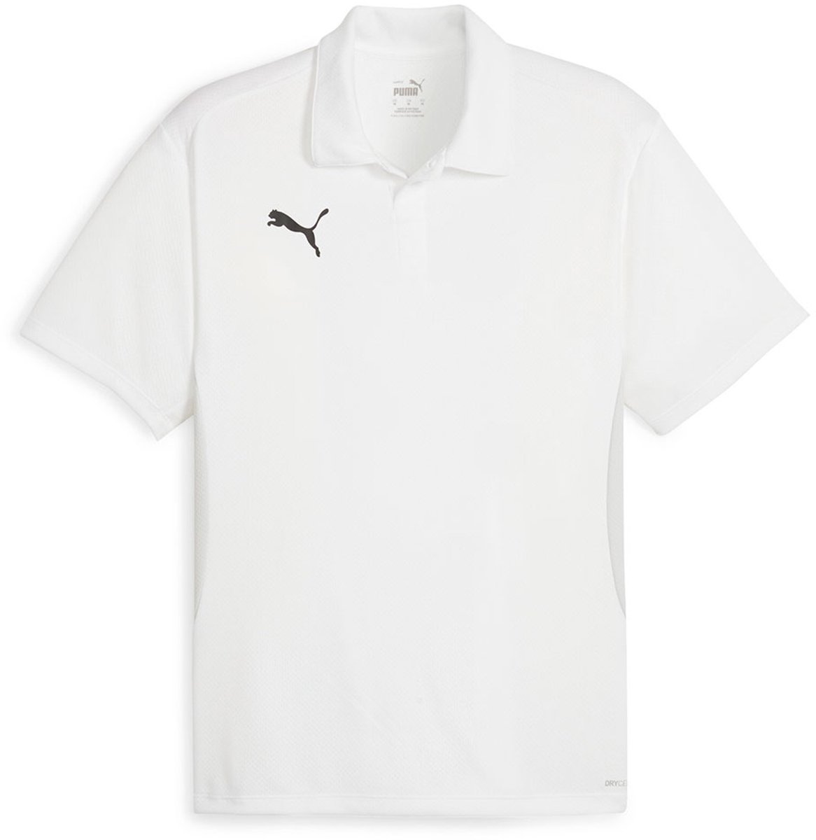 Puma Individual Korte Mouw Poloshirt S Man Zwart