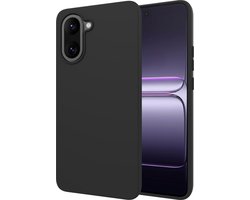 Cazy hoesje geschikt voor OnePlus Nord CE5 Hoesje Siliconen - Flexibele Case - Zwart
