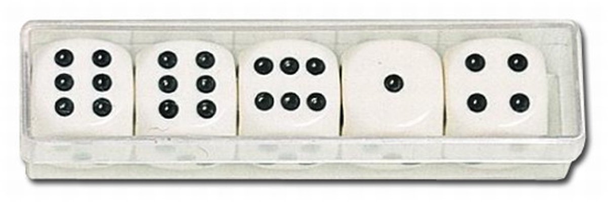 Kości do gry Piatnik Oczkowe (22mm)