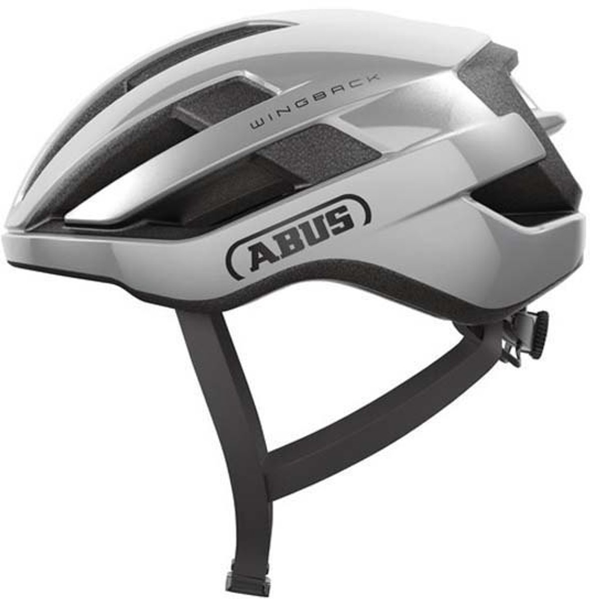 ABUS helm wingback gleam silver s 51-55cm