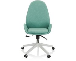 Bureaustoel / draaistoel AVEA I stof aqua hjh OFFICE