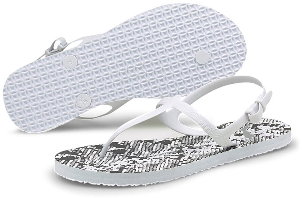 Puma Cozy Untamed Sandalen Vrouw Zwart