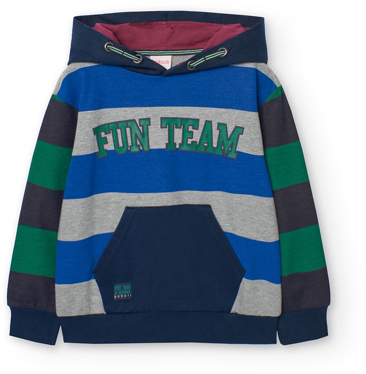 Boboli Fleece Hoodie Veelkleurig 4 Years Jongens