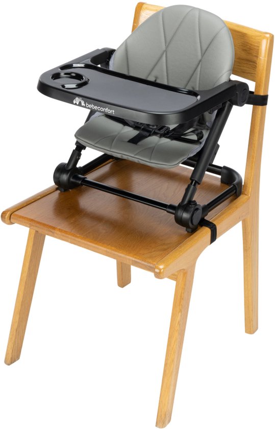 Bebeconfort Moly Zitverhoger - 6 maanden-3 jaar - 9-15 kg - Mineral Grey van Merkloos — afbeelding 4