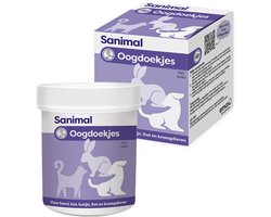 Sanimal Oogdoekjes 100 stuks