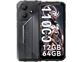OSCAL MARINE 2 Robuuste Smartphone - 12GB RAM - 64GB ROM - 11000mAh - Gemini AI - 6.56 Inch - IP68 Waterdicht - Dual SIM - Android 15 - NFC - Zwart
