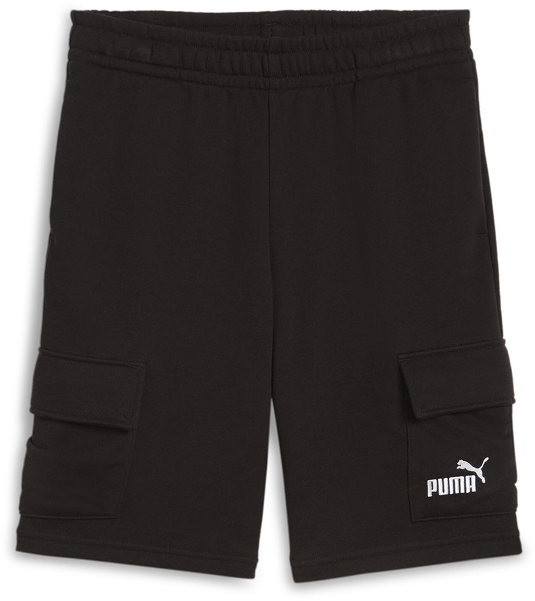 Puma Ess No. 1 Logo Cargo Shorts 9-10 Years Jongens Meisjes Zwart