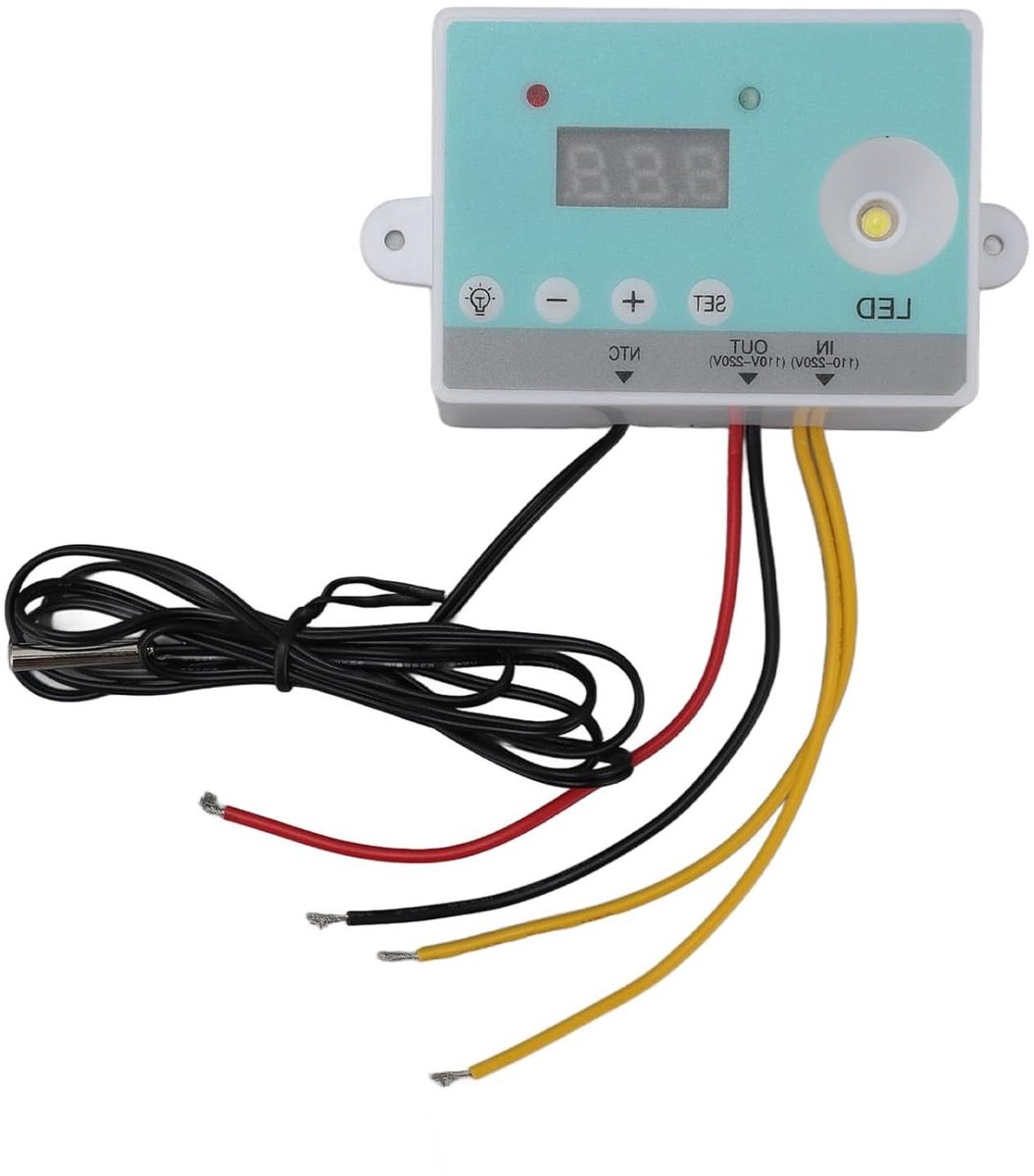 Allecto plus - Automatische temperatuurregelaar voor ei-incubators - Intelligente thermostaat - Broedmachine accessoires.