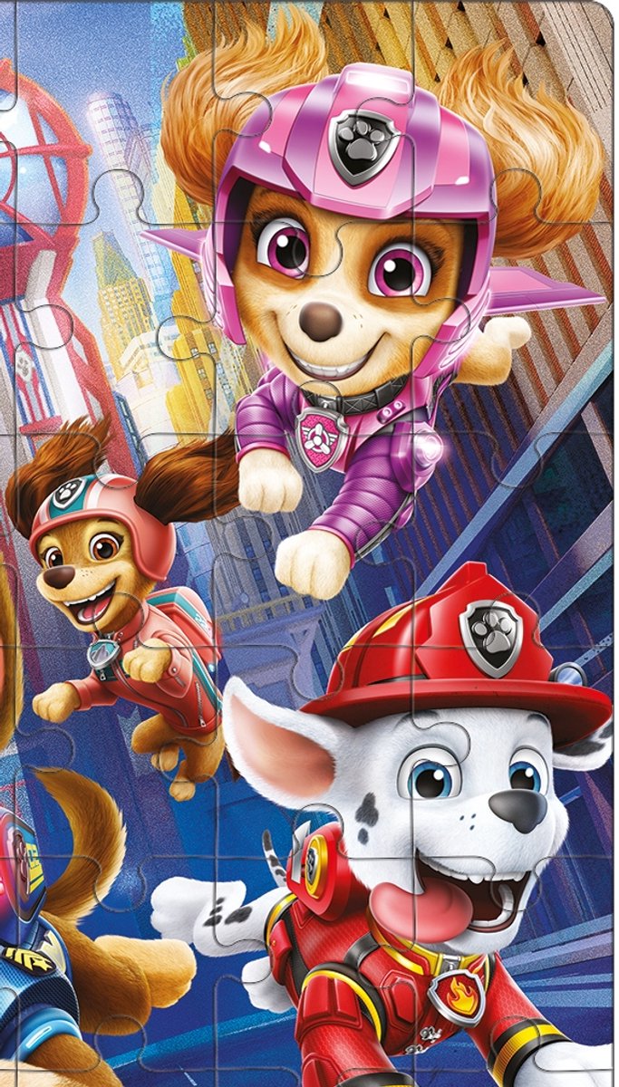 Tactic PAW Patrol – The Movie Vloerpuzzel – Puzzel – Vanaf 3 jaar – 35 stukjes – 60x40 cm — afbeelding 5