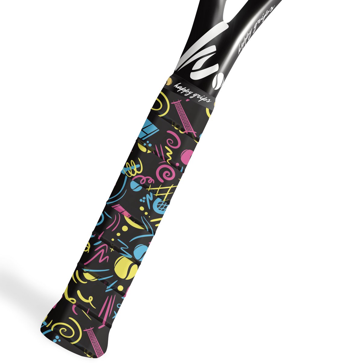 Happy Grips - Topspin tornado - Tennis- en padel overgrip