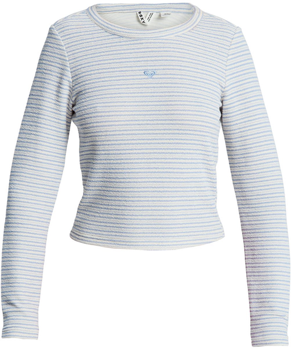 Roxy Stripes T-shirt S Vrouw Egret Spellbound Stripe