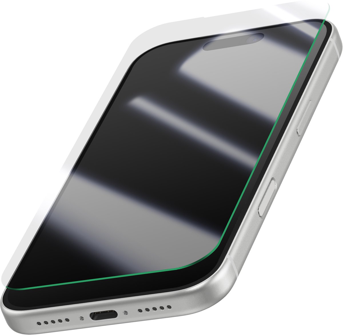 Avizar Schermbescherming Geschikt voor Apple iPhone 17 Pro van Gehard Glas 9H Oleofobisch, Transparant