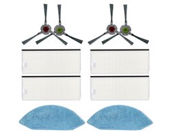 Geschikt voor Ecovacs Deebot U2/DGN22 Stofzuiger Zijborstel Filter Dweilrol Zijborstel Kits
