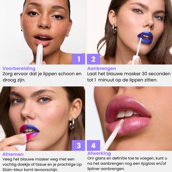 Wonderskin - Wonder Blading - All-Day Lip Stain - Peel Off Lip