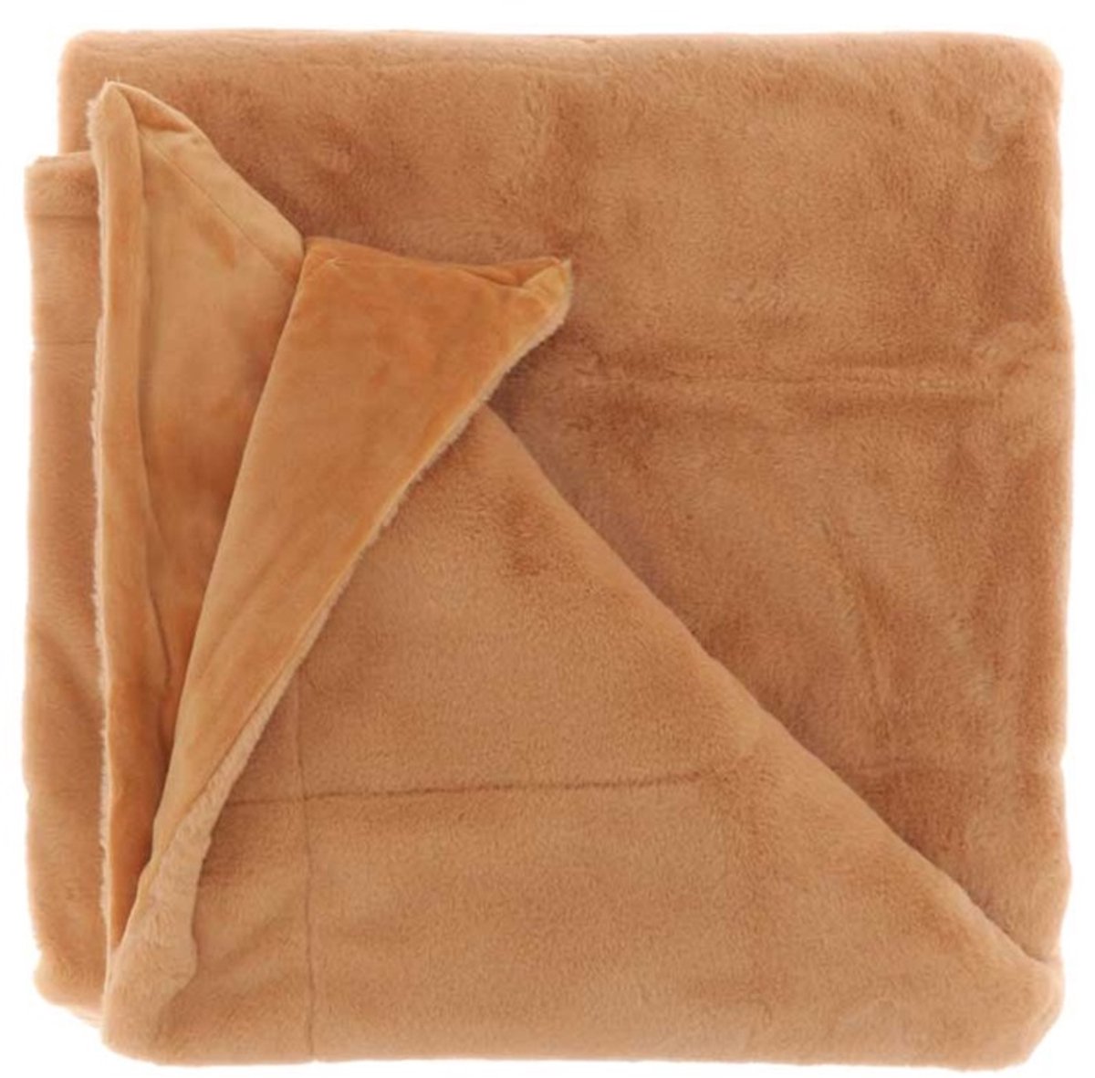 Unique Living Plaid Klaas 150x200cm sandstone Beige