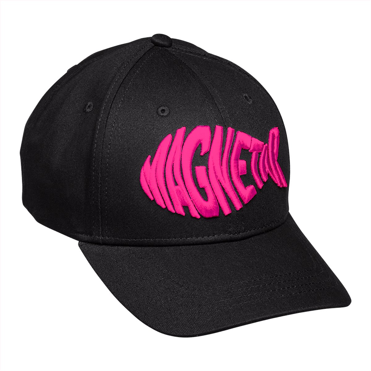 Magnetar Baseball Cap - Pet - Roze - Katoen - Met geborduurde logo