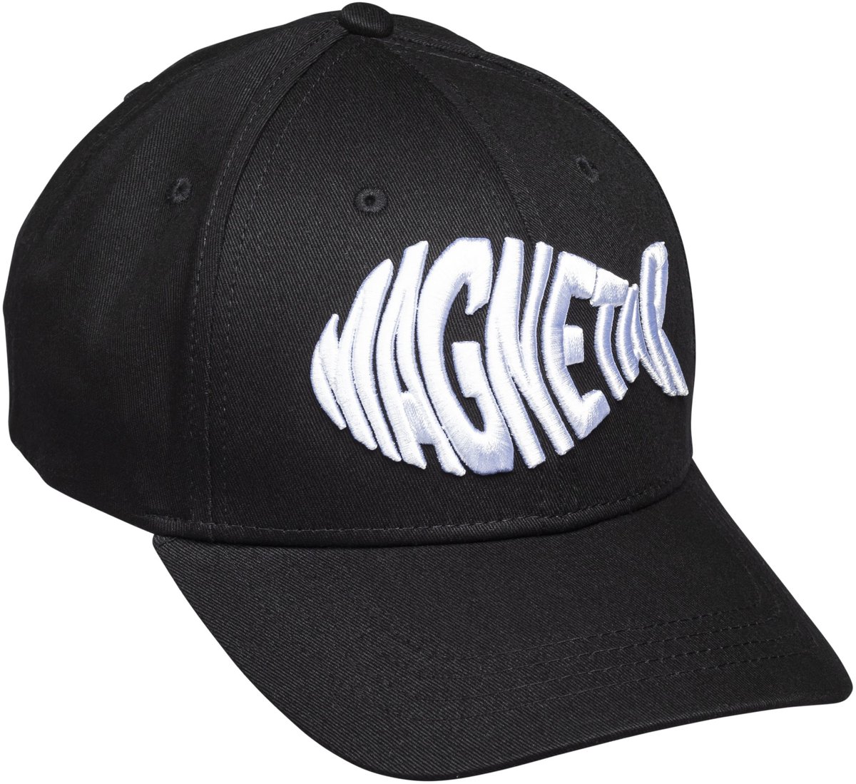Magnetar Baseball Cap - Pet - Zwart - Katoen - Met geborduurde logo