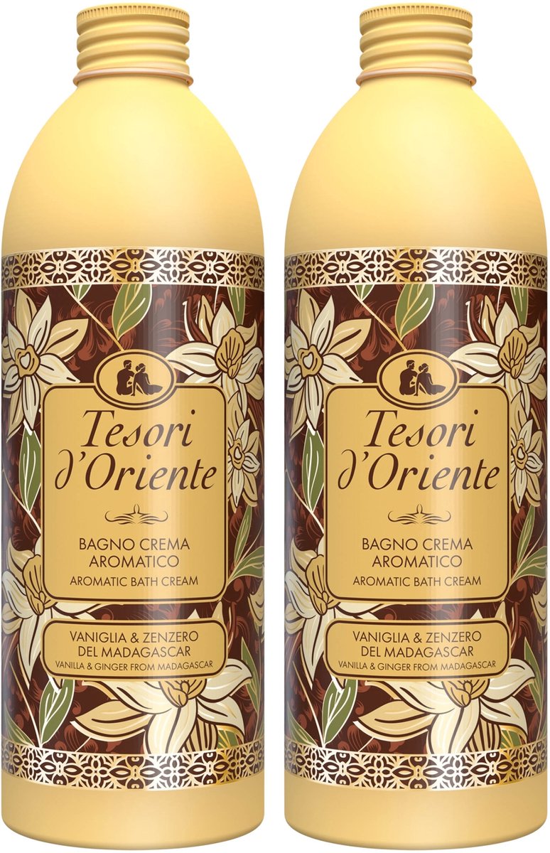 Tesori d'Oriente Vanille en Gember Badvloeistof 500 ml