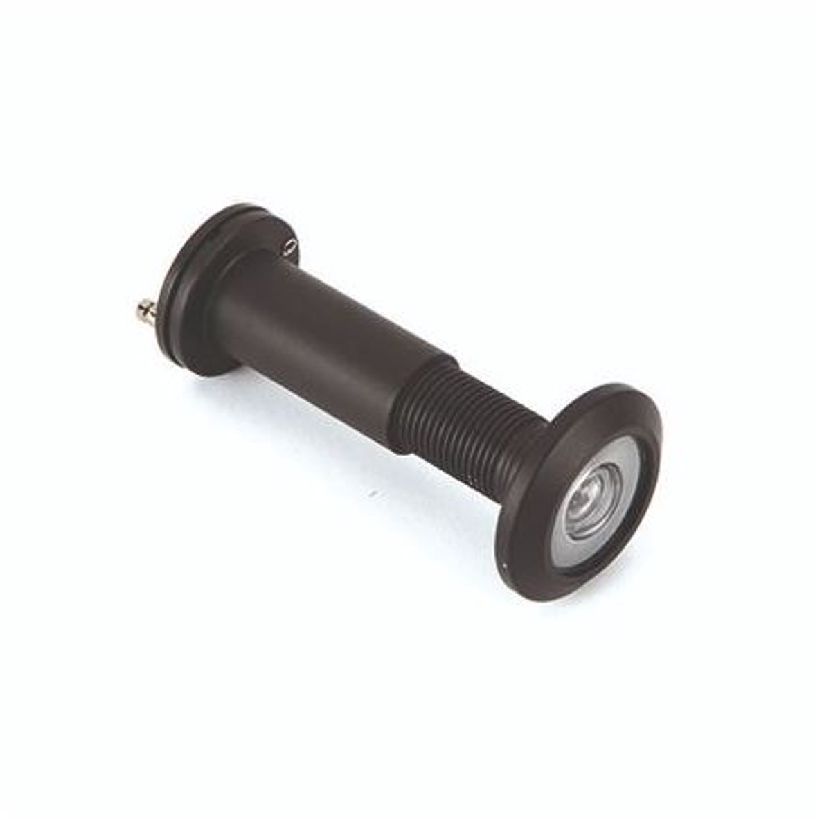 Deurspion Zwart Zamak 35-60mm
