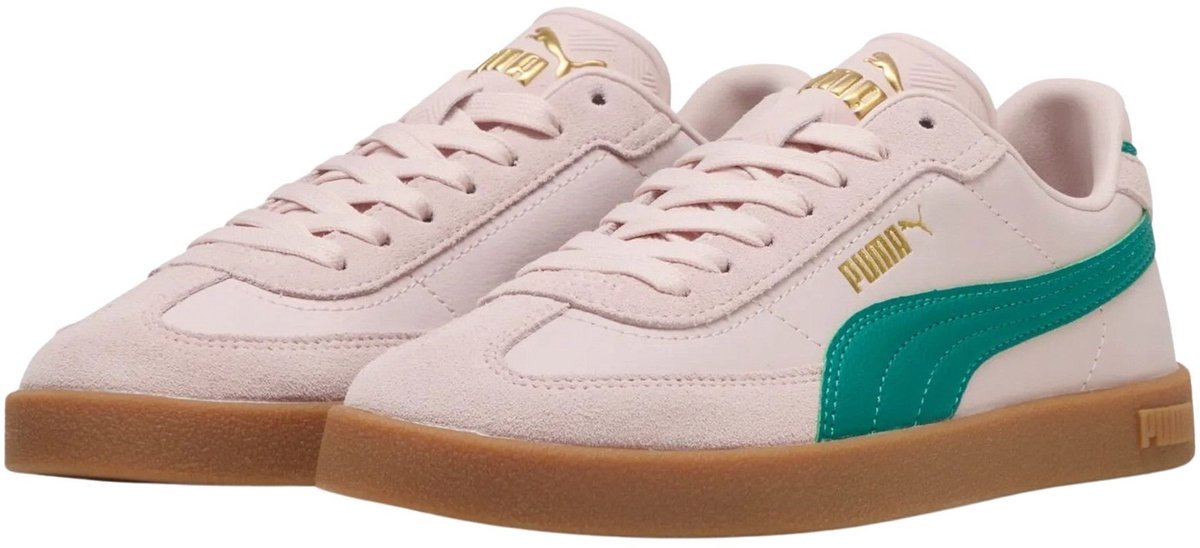 Puma Club II Era Sneakers Senior Lichtroze – Donkergroen