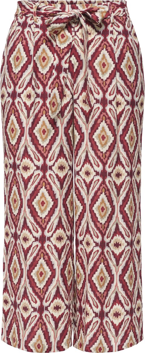 ONLY CARMAKOMA - ONLMIKASI CULOTTE BELT PANTS AOP - Meisjes - Leggings