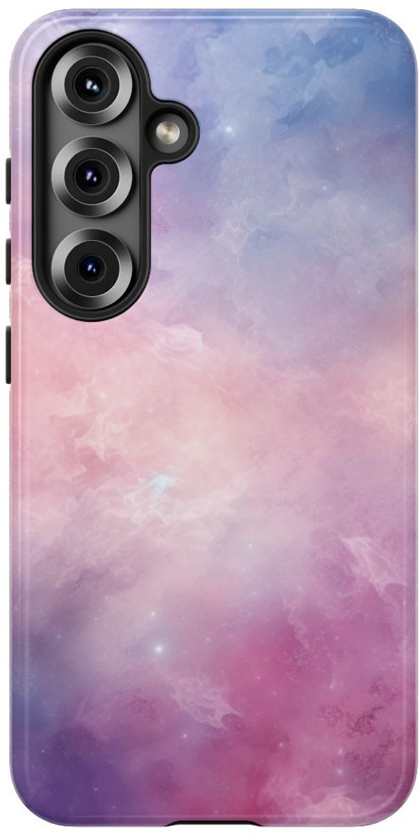 Dromerige Pastel Hemelverloop – Telefoonhoesje Geschikt voor Samsung Galaxy S25