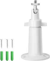 3 stuks camera-wandhouder, wandhouder voor beveiligingscamera's thuis, wandhouder, camerahouder, 360 graden bewakingscamerahouder, verstelbaar, zwart