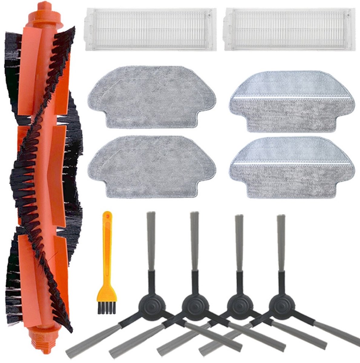 Geschikt voor Fit Mijia Mi Robot Mop Pro STYTJ02YM Robotstofzuiger Borstelfilterset Kit