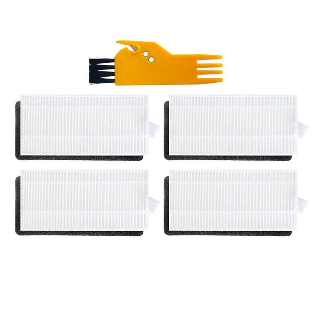 Geschikt voor NEATSVOR X500 Stofzuiger HEPA Filter Dweildoek Zijborstel Rolborstel