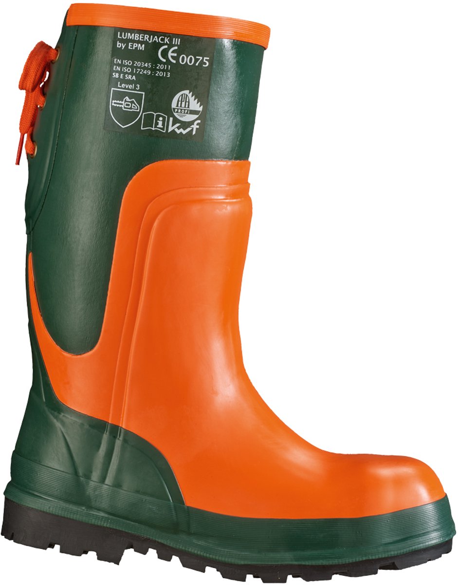 FELDTMANN Veiligheidslaarzen Ulme Maat 40 olijf / oranje - 35510-40