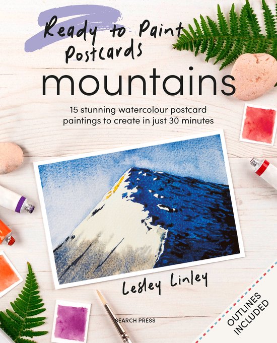 Ready to Paint Postcards- Ready to Paint Postcards: Mountain ... - cover