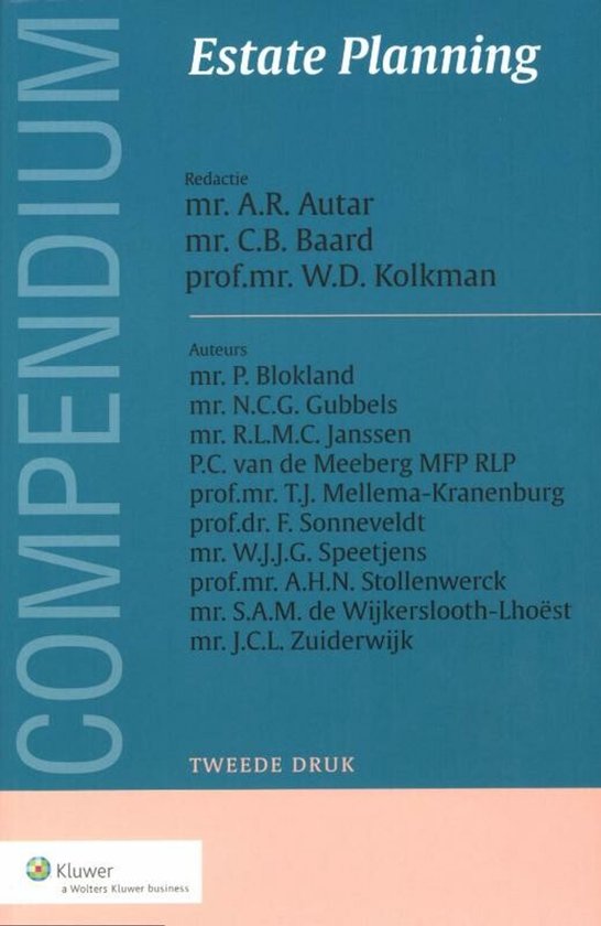 Compendium Estate Planning - cover