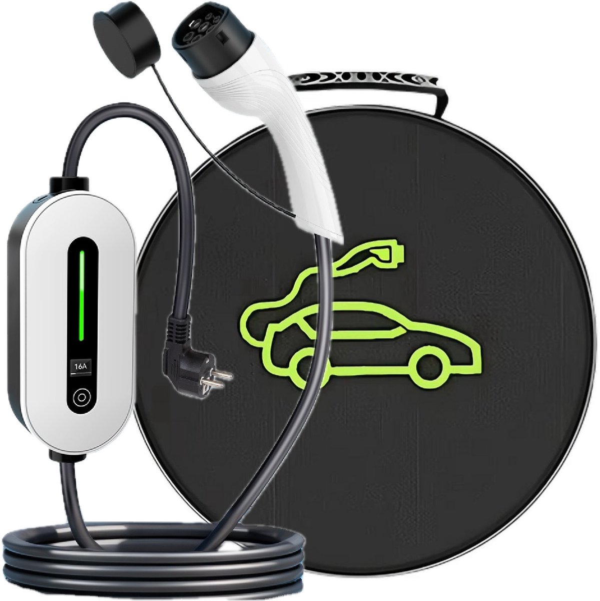 Mobiele Thuislader Type 2 - Snel en Veilig Opladen