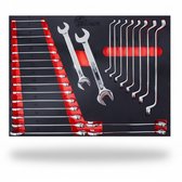 Jeu de clés de module d'outils Ragnor 27 pièces 'Wanda' - Acier au chrome Vanadium