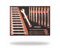Sleutelset - 26-delig - In Softmodule - Stevige Opbergoplossing | Centurius