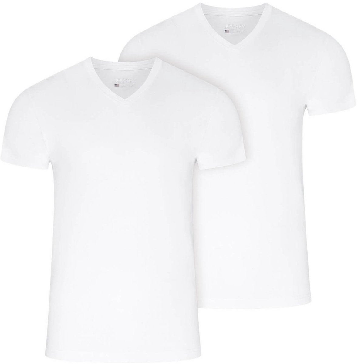 Jockey T-shirt American V-Neck Shirt 2P Set van 2