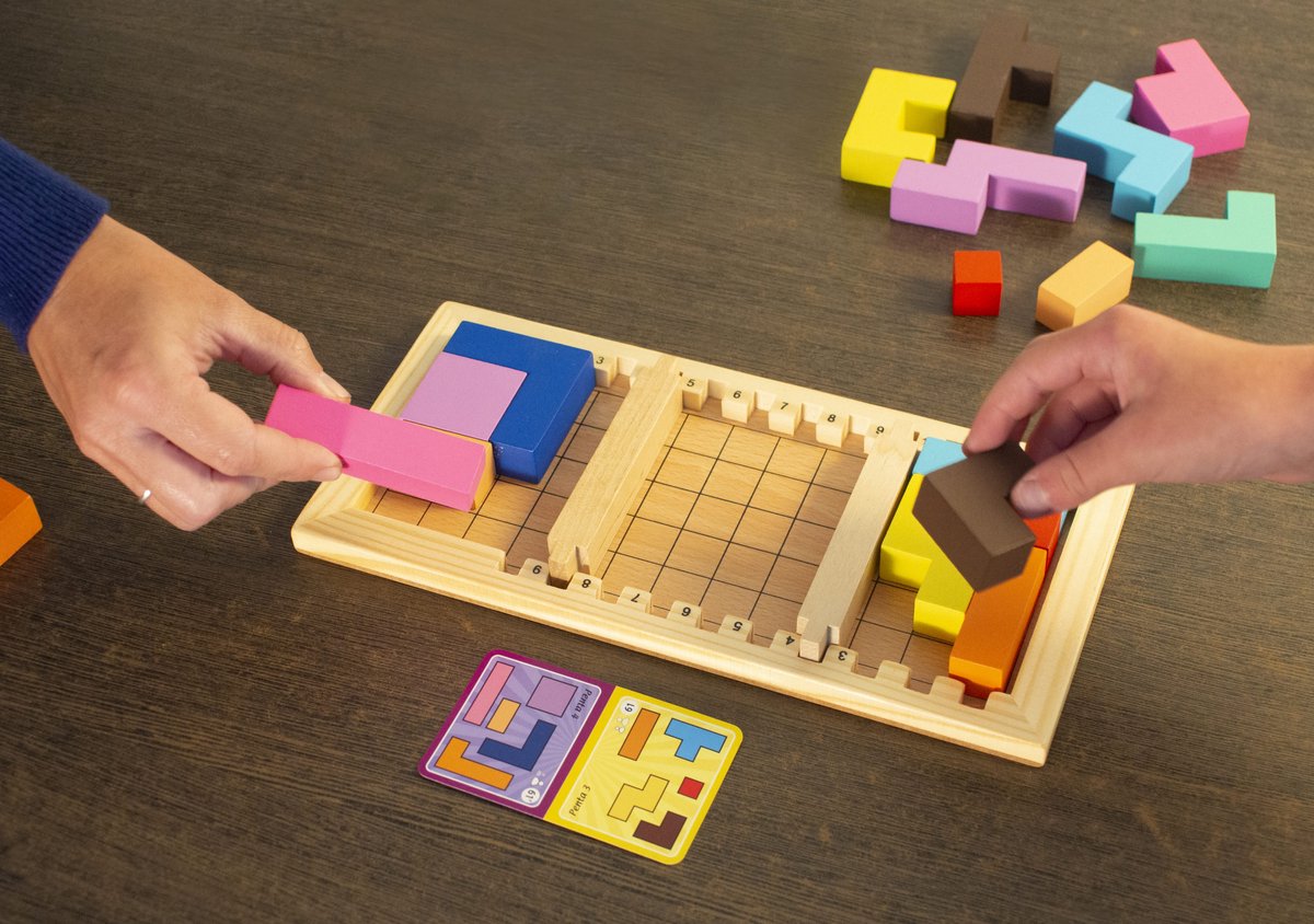 Gigamic - Katamino Family - Tweespelers spel - Evolutionair en Educatief spel — cadeau in Spellen & Speelgoed - foto 4